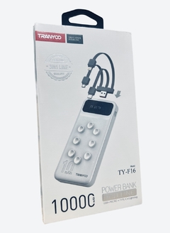 Cargador portátil 3 en 1 10000 mAh TRANYOO TY-F16