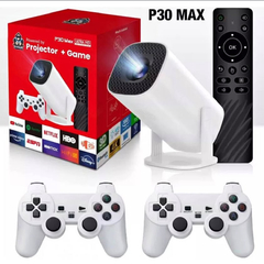 *proyector + juegos androide con 2 joystick P30 MAX ULTRA HD