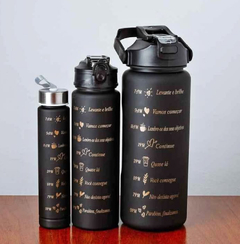 Set 3 Botellas motivacionales - comprar online