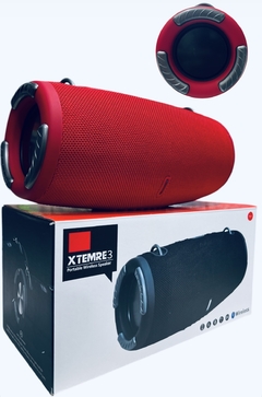 Parlante inalámbrico Bluetooth Party BASS Sepaker XTEMRE3