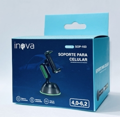 Soporte inova sop-103 para Celular Auto Vidrio Tablero Sopapa Extensible Pro