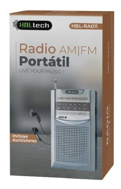 Radio Portatil Am/fm Hbl-ra011