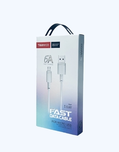 Cable TRANYOO V8 (micro usb) 6A Carga Rápida más Datos