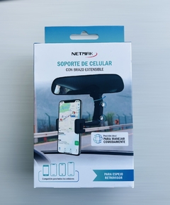 Soporte celular para Espejo Retrovisor 360° NETMAK HC-24 en internet