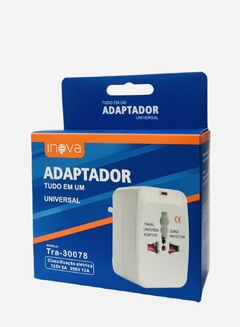 Adaptador Enchufe Universal Mundial Viajero todo inova