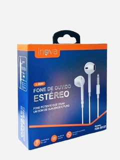 Auricula inova-30137, 3.5 MM con Control de Volume + Manos Libres calidad premium