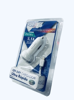 Cargador para auto pro21 3.1A iPhone TURBO POWER