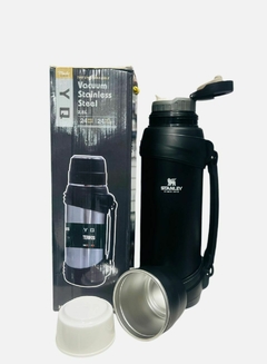 TERMO DE ACERO 2.5L REPLICA STANLEY FRIO CALOR 24HS CON PICO (CONFIRMAR COLOR X WHATSAPP)