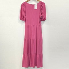 Vestido rosa chiclete Hering #1985 - comprar online