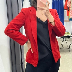 Blazer lã batida vermelho Tokio #2111