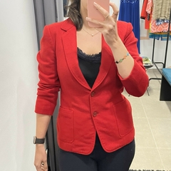 Blazer lã batida vermelho Tokio #2111 na internet