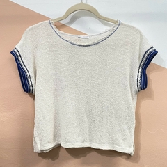 Tshirt linha ZARA #2175 - Up Brechó Boutique - Renove Charme e Grife