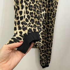 Calça jogger onça Zara #2234 - Up Brechó Boutique - Renove Charme e Grife