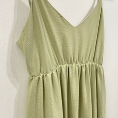 Vestido verde menta Vida Bela #2369 - Up Brechó Boutique - Renove Charme e Grife