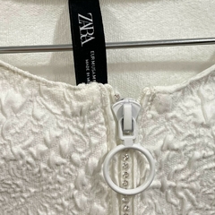 Imagem do Cropped estruturado ZARA #2379