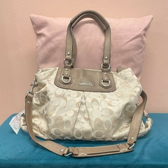 Bolsa Coach lona de cetim #2398