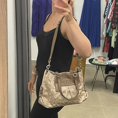 Bolsa Coach lona de cetim #2398 - loja online