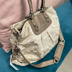 Bolsa Coach lona de cetim #2398 - comprar online