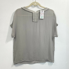 Camiseta cinza Emporio Armani #2530 - Up Brechó Boutique - Renove Charme e Grife