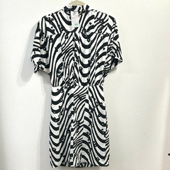 Vestido zebrado #2864 - comprar online