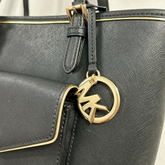 Bolsa tote preta média Michael Kors #2870 na internet