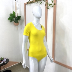 Body Manguinha Amarelo LUPO - comprar online