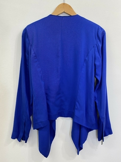 Casaqueto Azul Bic SHOULDER - Up Brechó Boutique - Renove Charme e Grife