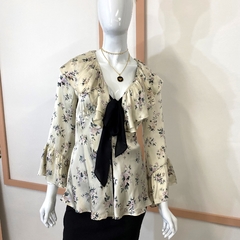 Camisa Romântica Zara - Up Brechó Boutique - Renove Charme e Grife