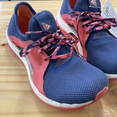 Tênis adidas Pureboost X Azul e Rosa #2655