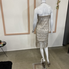 Vestido Arte Sacra perfeito - Up Brechó Boutique - Renove Charme e Grife