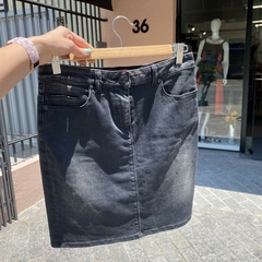 MINI SAIA JEANS BLACK HUGO BOSS #232 - loja online