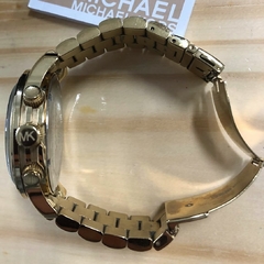 RELÓGIO DOURADO MICHAEL KORS - Up Brechó Boutique - Renove Charme e Grife