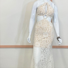 Vestido longo de renda #885