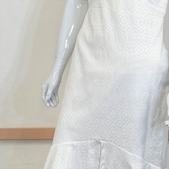 Imagem do Vestido Branco Sereia Midi Shoulder #195