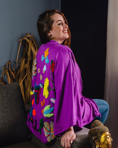 Kimono bordados mexicano - comprar online