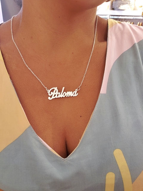 Collar nombre personalizado - Comprar en Purcuore.joyas