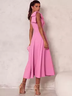 Vestido Eslovênia Rosa - comprar online