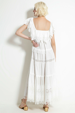 Vestido Beatrice Lace Branco - Ray by Ray