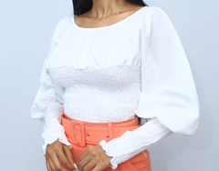 Blusa Karol Branco - comprar online