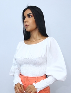 Blusa Karol Branco