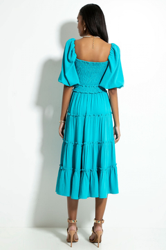 Vestido Angeli Azul - comprar online