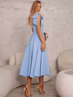 Vestido Eslovênia Azul - comprar online