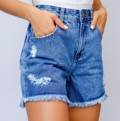 Short Jeans Mom Medio