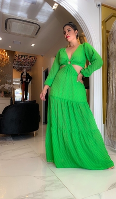 Vestido Argola Paty Verde