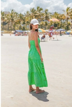 Vestido Midi Perugia Verde - comprar online