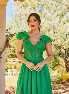 Vestido Vanessa Verde na internet