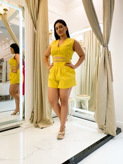 Conjunto Esmeralda Amarelo