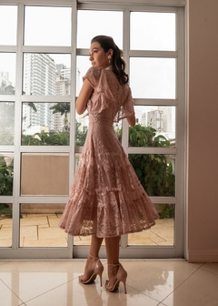 Vestido Midi Suzi Rose - comprar online