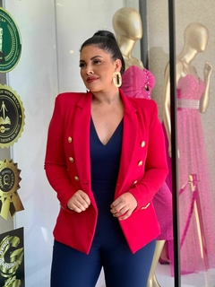 Blazer Evelyn Vermelho