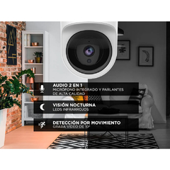 CAMARA DE SEGURIDAD GADNIC FULL HD WI-FI 360° en internet